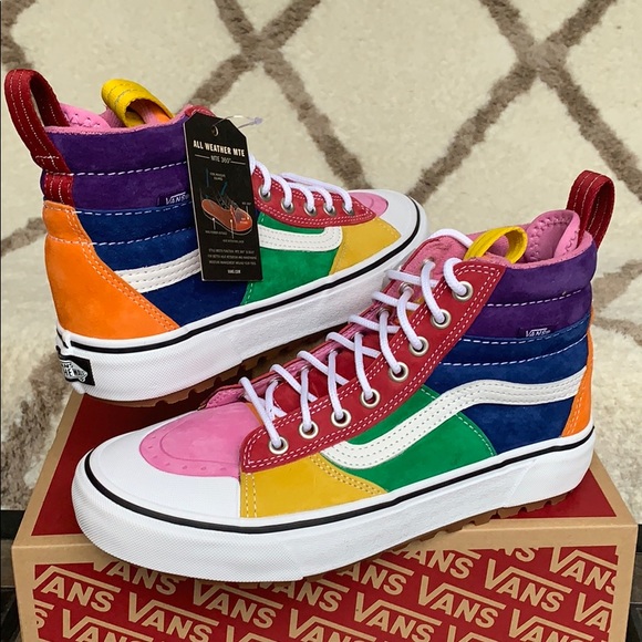vans sk8 hi mte rainbow